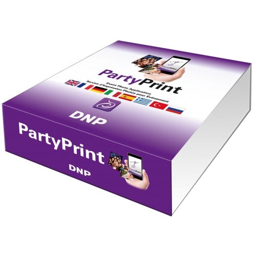 Logiciel Party Print - Application mobile pour l'événementiel - Permet aux participants d'imprimer leurs photos via leur smartphone