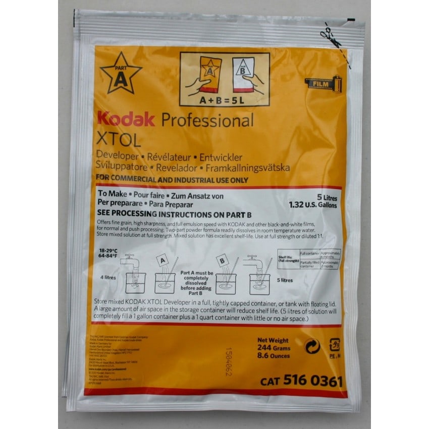 Révélateur film KODAK poudre - Sachet de 248g (Pour 5L) 5160361 XTOL