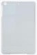 Coque tablette tactile MB TECH 2D iPad Air souple blanche avec feuille aluminium