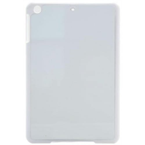 Coque tablette tactile MB TECH 2D iPad Air souple blanche avec feuille aluminium