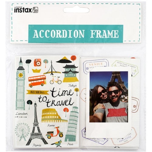 FUJI - Cadre photo multivues Accordéon "Voyage" Pour Instax Mini