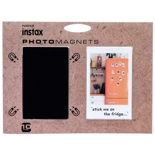 FUJI - Cadre autocollant magnétique "frigo" Pour Instax Mini - Lot de 10