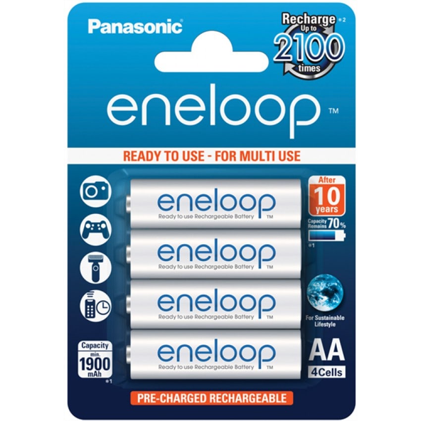 ENELOOP LR6 (AA) NiMH 1900mAh Blister de 4 piles