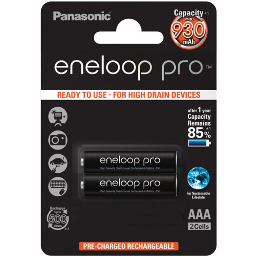 ENELOOP PRO LR03 (AAA) NiMH 930mAh Blister de 2 piles