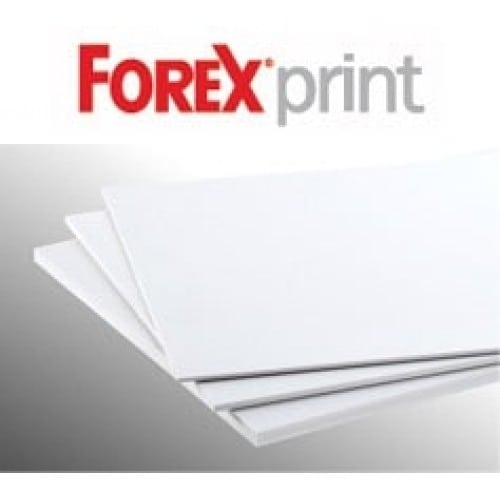 Filmolux Forexprint panneau PVC 1 face adhésive 5mm 50x50cm