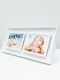 Cadre photo DEKNUDT S68DK P2 - bois - impression de profondeur - pour 2 photos 10x15cm