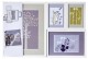 Cadre photo BRIO Happy - Mur de cadres Herbarium pour 1 photo 30x40cm + 1 photo 19x27,5cm + 2 photos 12,5x19cm