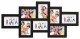 Cadre photo DEKNUDT S65SW pour 8 photos 10x15 (bois) Noir