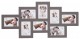 Cadre photo DEKNUDT S65SW pour 8 photos 10x15 (bois) Taupe