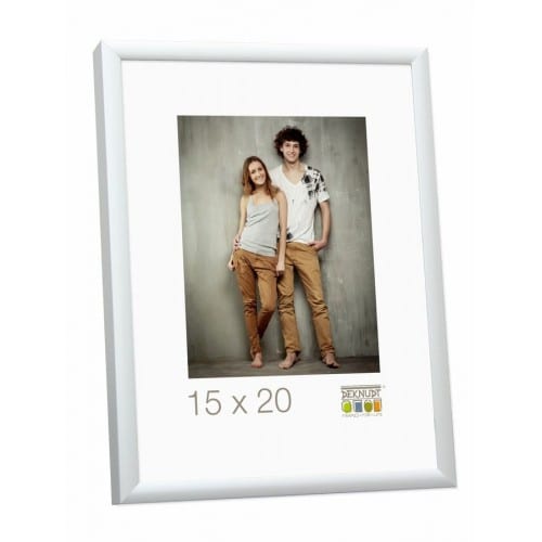 DEKNUDT - Cadre photo S024D1 (métal) Aluminium argenté mat