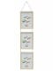 Cadre photo DEKNUDT S233H7P3 pour 3 photos 10x15cm - Bois naturel (bois)