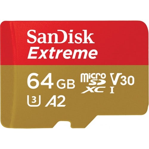 SANDISK - Carte mémoire SD micro SDXC Extrême M Mobile UHS-3 A2 V30 Classe 3 (160Mo/s)