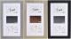 ''Céleste'' - Multivues bois paillettes pour 3 photos 10x15cm - coloris aléatoire si achat de 1 ou 2 cadres - 1 coloris de chaqu