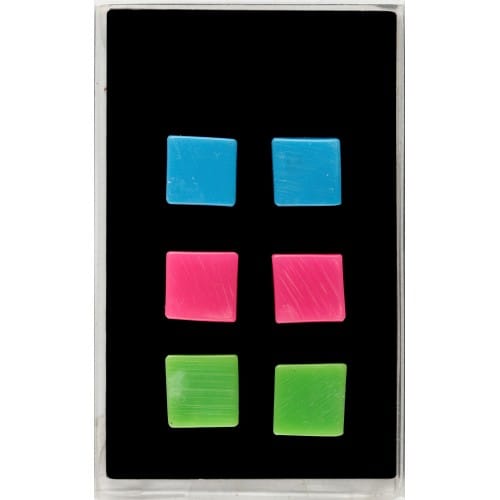 BRIO - Magnet cubes multicolores - Blister de 6
