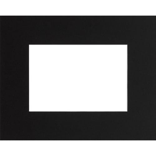 Passe partout BRIO - Format extérieur 18x24cm - Fenêtre 13x18cm - Noir