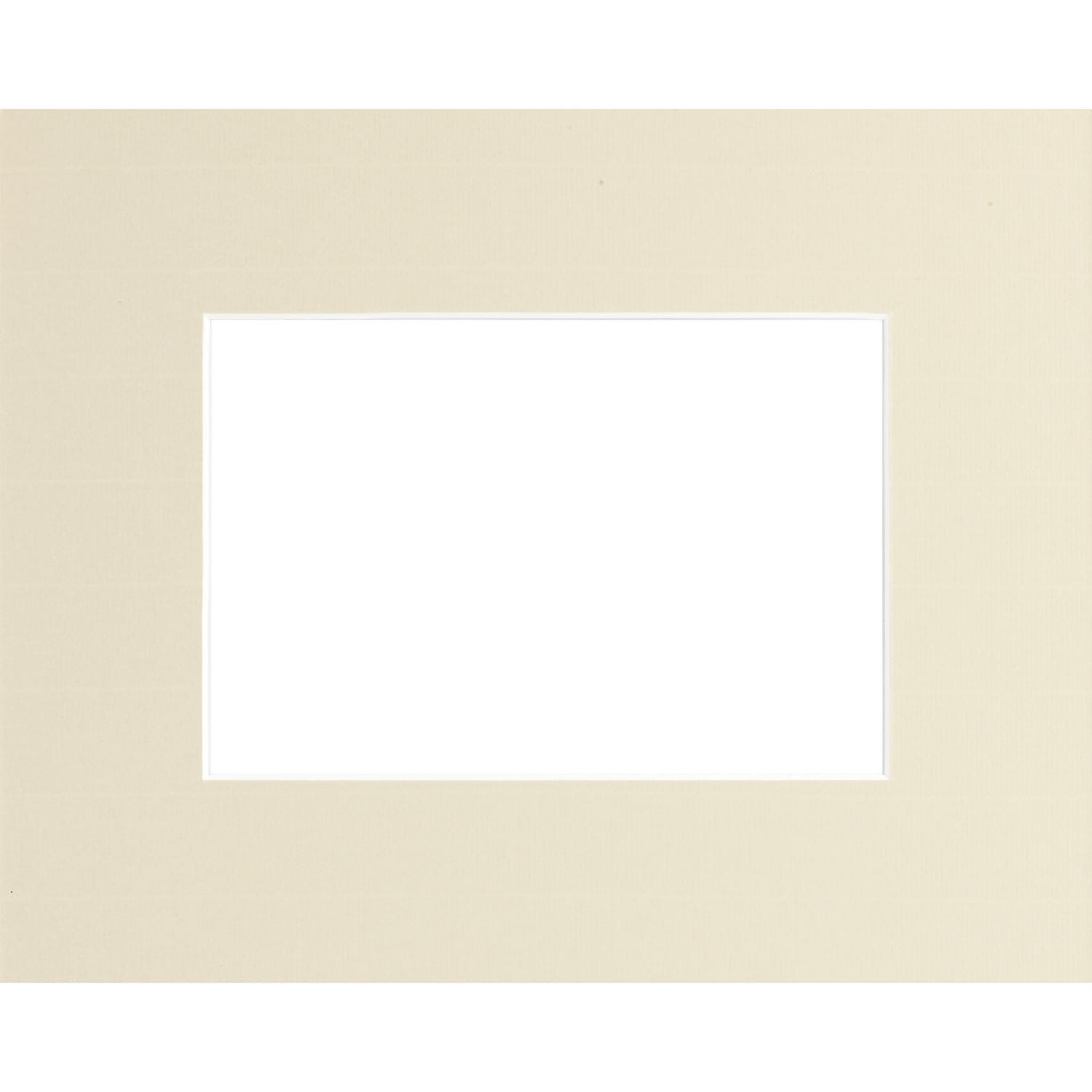 BRIO - Passe partout - Format extérieur 30x40cm - Fenêtre 20x30cm/A4 -  Beige Bis