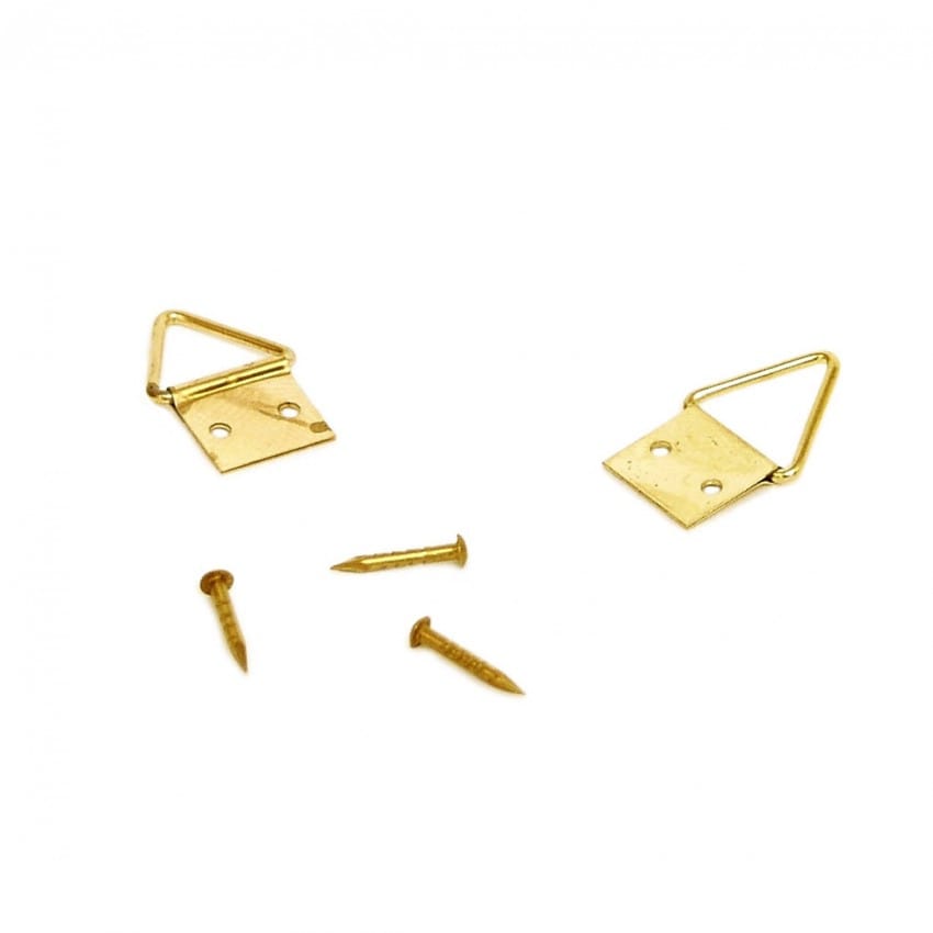 Fixation murale BRIO Attaches triangulaires 10mm - Boite de 12