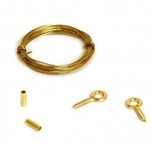 BRIO - Attache métallique - Kit fil de cuivre - Boite