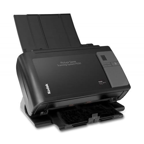 Scanner photo KODAK PS50 - Numérise jusqu'à 50 photos/minute Idéal pour les retirages Format maxi A4/A3 (réf. 1993807)