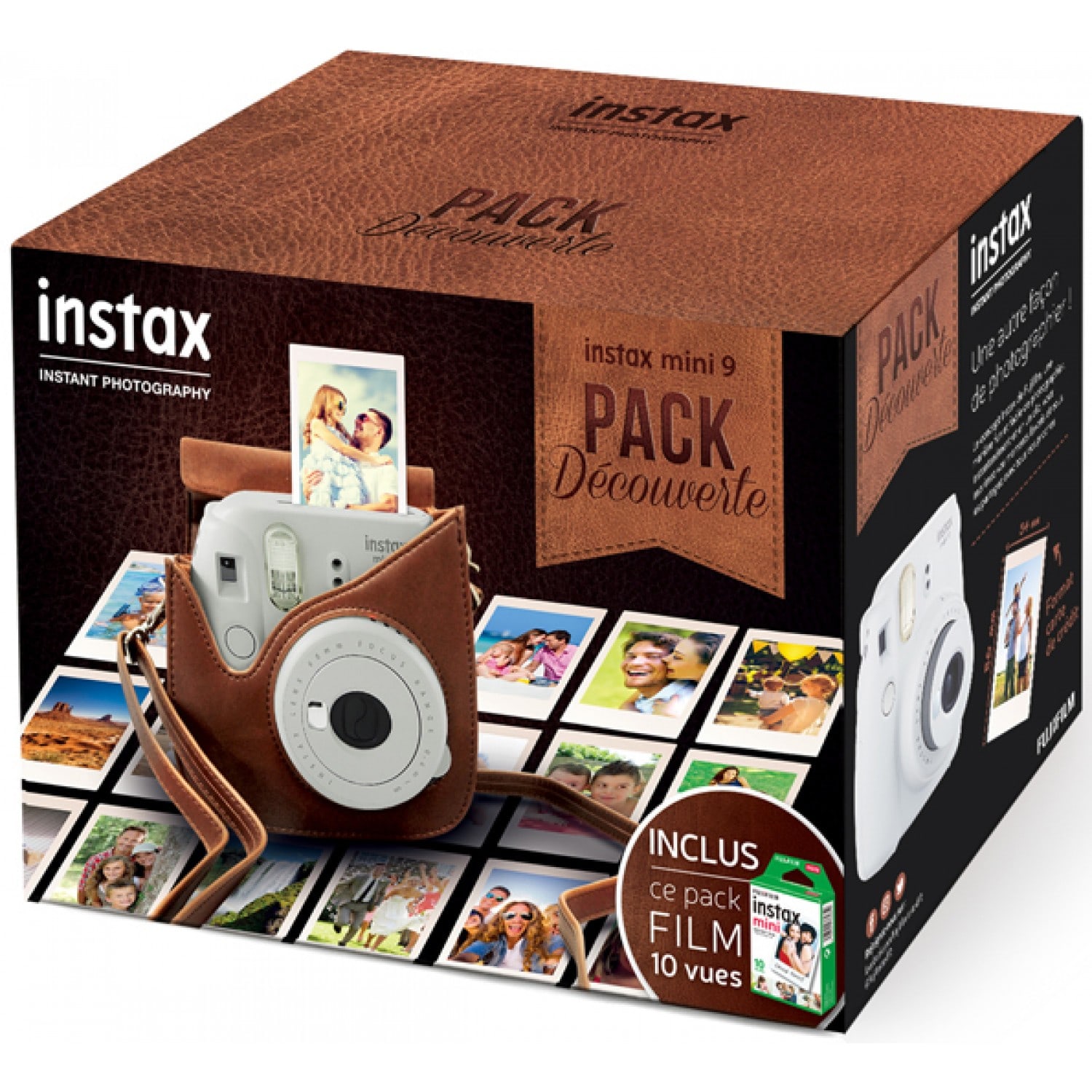 FUJIFILM Instax Mini 8 - Blanc - Pack Appareil photo instantané