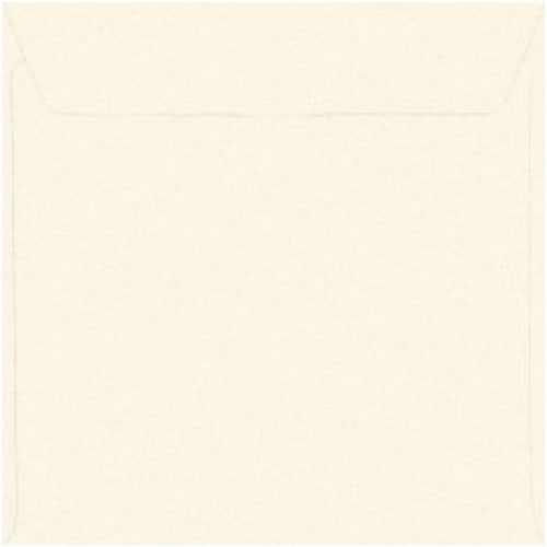 Enveloppe MB TECH blanche nacrée 14 x 14cm (Conseillée pour le Faire-part PFP017)