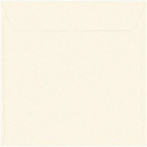 Enveloppe blanche nacrée 14 x 14cm (Conseillée pour le Faire-part PFP017)