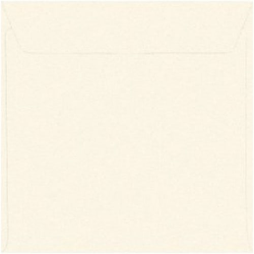Enveloppe blanche nacrée 14 x 14cm (Conseillée pour le Faire-part PFP017)