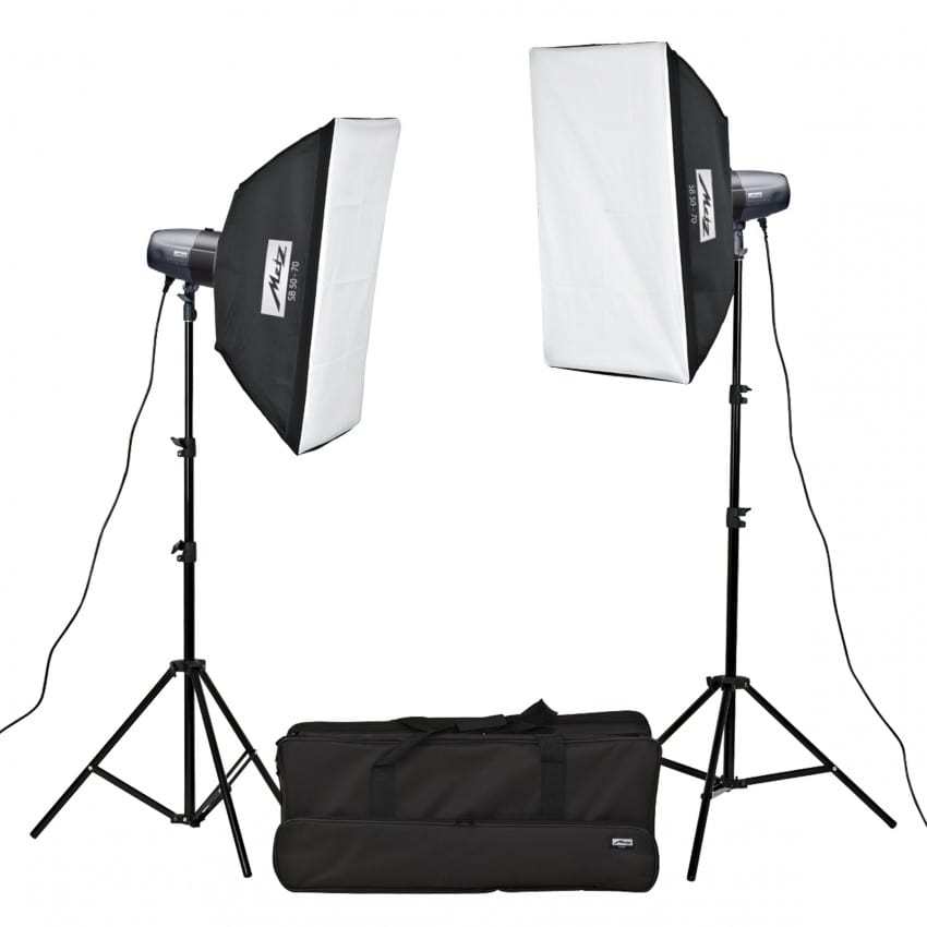 Kit éclairage studio photo METZ METZ Mecastudio  Kit Flash Studio II  BL-400SB