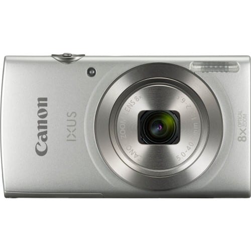 CANON - Appareil compact numérique Ixus 185 (argent) 20Mpx - zoom 8x (28mm) et ZoomPlus 16x écran 6,8cm - vidéo HD
