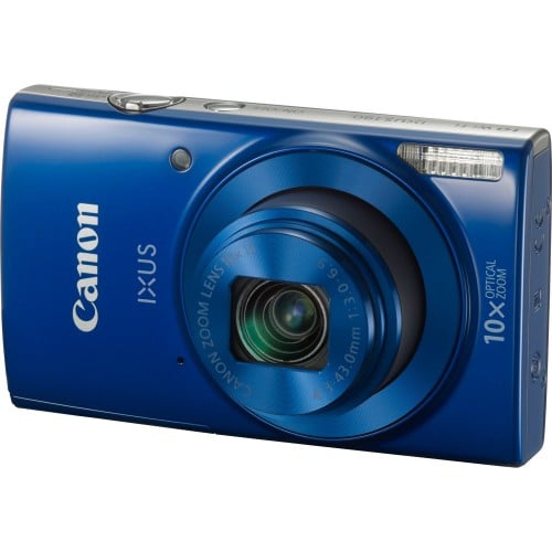 CANON - Appareil compact numérique Ixus 190 (bleu) 20Mpx - zoom 10x (24mm) écran 6,8cm