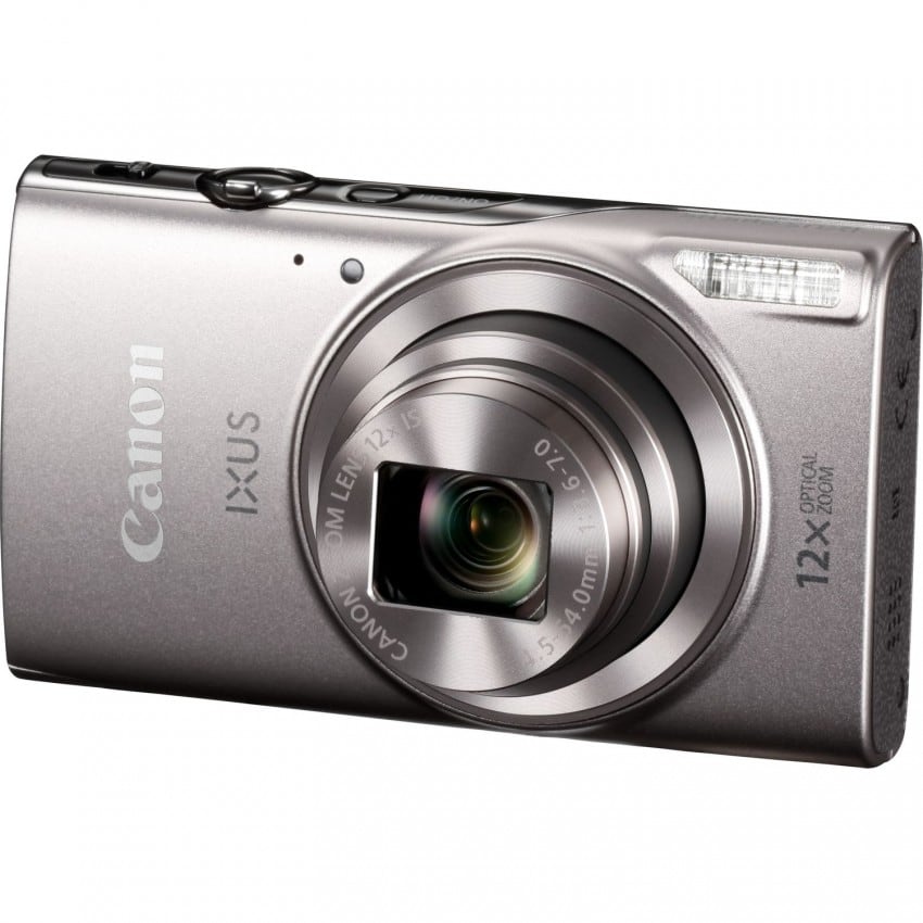 Appareil compact numérique CANON Ixus 285 HS (argent) 20,2Mpx - zoom 12x (25x300mm) écran 7,5cm - batterie et chargeur fournis