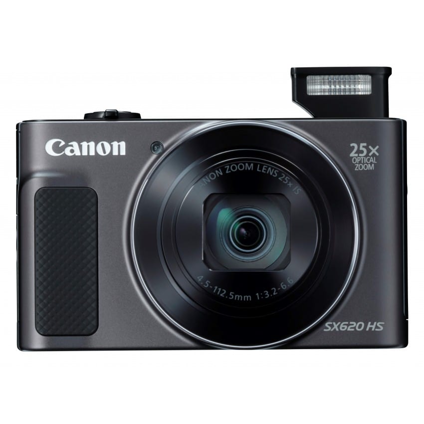 Appareil compact numérique CANON Powershot SX620 HS (noir) 20,2Mpx - zoom 25x (25x625mm) écran 7,5cm - batterie et chargeur four