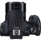 Appareil compact numérique CANON Powershot SX60 HS (noir) 16,1Mpx - zoom 65x (21x1365mm) écran orientable 7,5cm - vidéo Full HD 