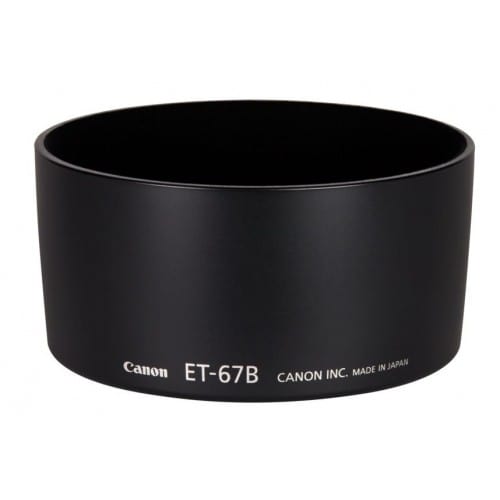 Parasoleil CANON pour EF-S 60mm f/2,8 Macro USM (ET-67B)