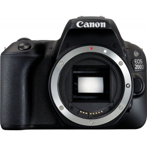 CANON - Appareil reflex numérique EOS 200D boitier nu - 24,2Mpx - rafale 5 img./s - écran tactile 7,7cm orientable - vidéo Full HD