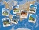 Collection Les 7 merveilles du Monde pour photo 13x18/15x21/18x24  Lot de 100