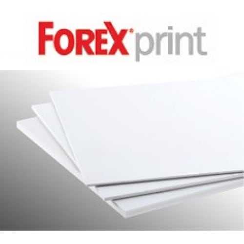 FOREXPRINT - Panneau PVC 1 face adhésive - 3mm - 50x60cm