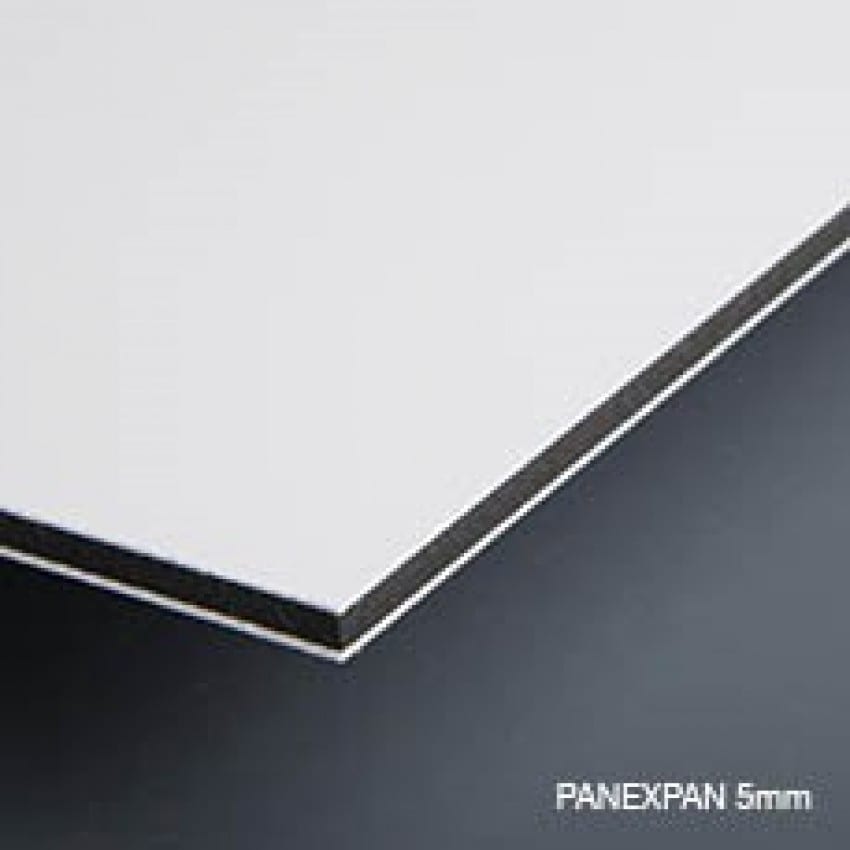 Panneau PVC PANEXPAN 1 face adhésive 5mm  50x60cm