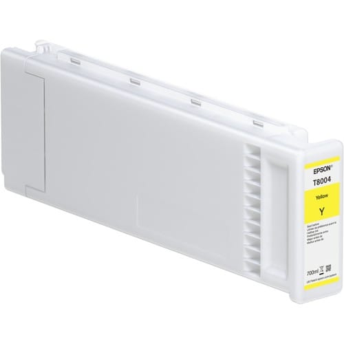 EPSON - Cartouche d'encre traceur T8004 Pour imprimante SC-P10000 & SC-P20000 Jaune - 700ml