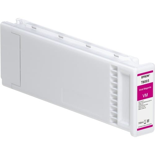 EPSON - Cartouche d'encre traceur T8003 Pour imprimante SC-P10000 & SC-P20000 Vivid magenta - 700ml