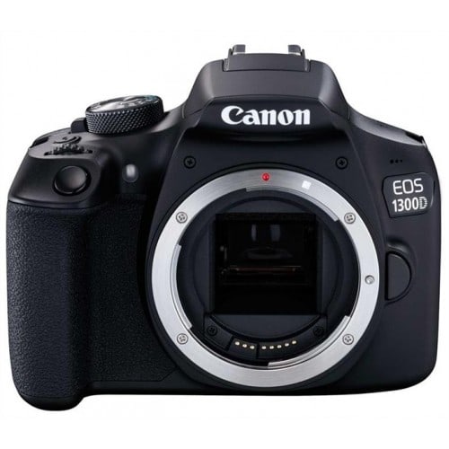 CANON - Appareil reflex numérique EOS 1300D boitier nu - 18Mpx - rafale 3 img./s - écran 7,5cm - vidéo Full HD