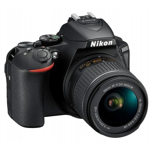 NIKON - Appareil reflex numérique Kit D5600 + AF-P DX 18-55mm VR