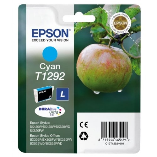 EPSON - Cartouche d'encre T129240 Pomme - Cyan