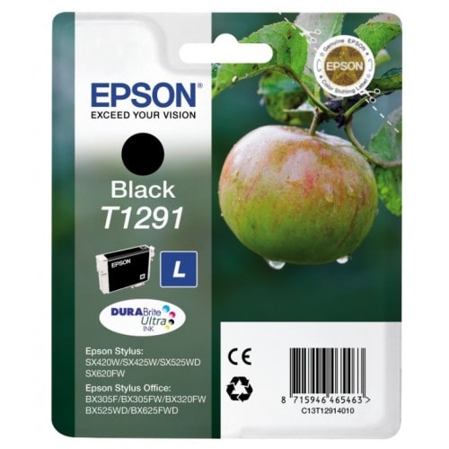 EPSON - Cartouche d'encre T129140 Pomme - Noir