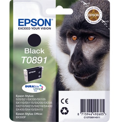 EPSON - Cartouche d'encre T089140 Singe - Noir