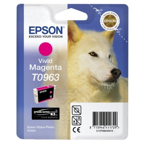 Cartouche d'encre EPSON T0963 Loup - Magenta