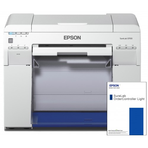 Imprimante jet d'encre EPSON SureLab D700 - du 10x9cm au 21x100cm avec logiciel Order Controller Light Edition