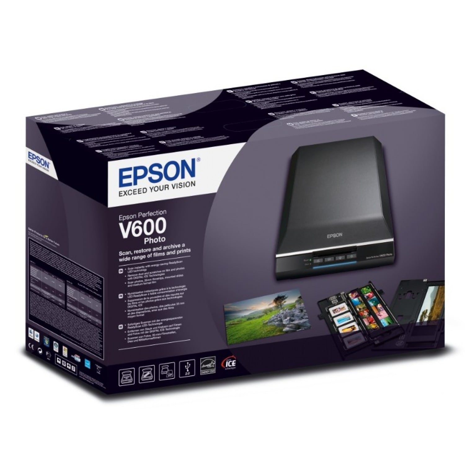 EPSON V600 - Scanner Photo Perfection V600 Epson