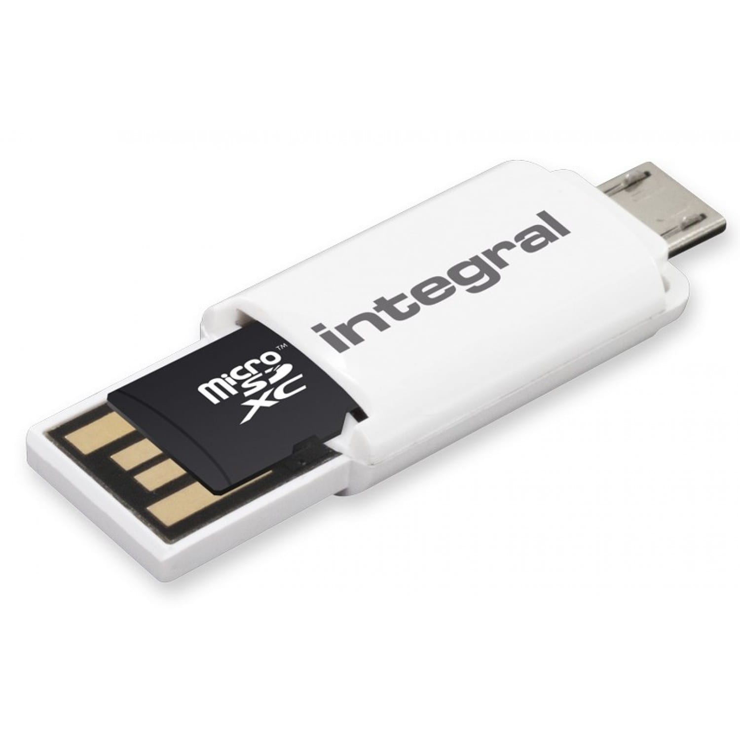 Adaptateur USB OTG INTEGRAL pour smartphone/tablette (Micro-USB
