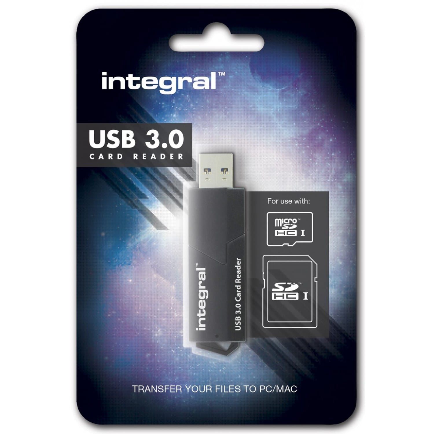 Lecteur carte mémoire INTEGRAL multi-cartes 2 slots supportant 6 formats  USB 3.0